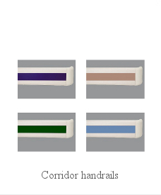 Corridor handrails